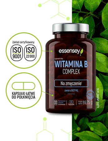 ESSENSEY Witamina B Complex 90 kaps.