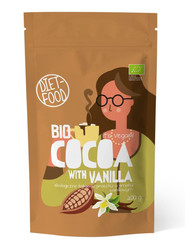 DIET-FOOD CZEKOLADA DO PICIA O SMAKU WANILII BIO 200 g smak wanilia