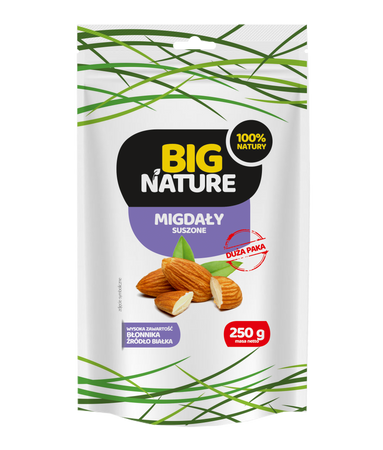 Migdały 250g Duża Paka