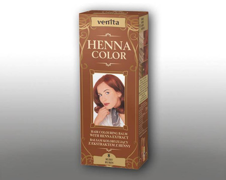 Henna Color balsam koloryzujący z ekstraktem z henny 8 Rubin 75ml