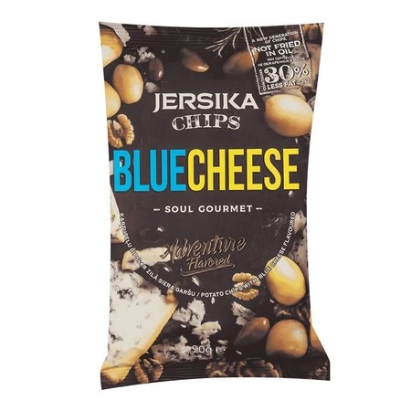 Zestaw 2x Chipsy ziemniaczane o smaku sera pleśniowego 90 g