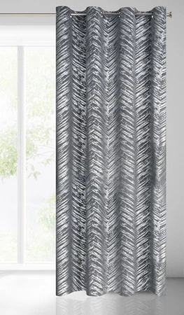 ZASŁONA GOTOWA SARA 140 X 250 CM STALOWY