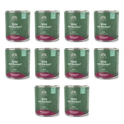 Zestaw 10x HERRMANN'S Selection Light Dog Wild - dziczyzna z dynią (800g)