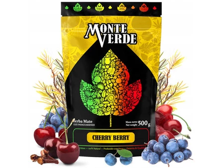 Yerba Mate Monte Verde CHERRY BERRY 500 g