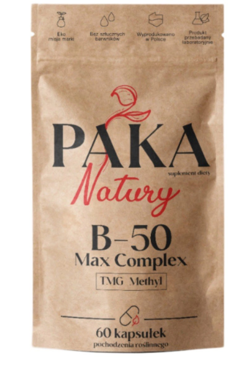 Paka Natury B-50 Max Complex 60 kaps. - Nabea.pl