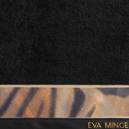 Ręcznik Eva 23 50 x 90 cm, Czarny