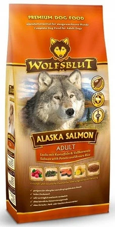 Wolfsblut Dog Alaska Salmon – łosoś i ryż 2 kg