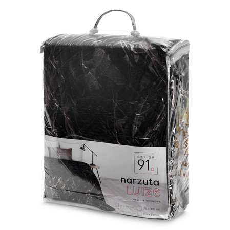NARZUTA D91 LUIZ 6 220 X 240 CM CZARNY