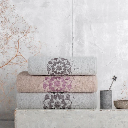 Komplet Ręczników 3 56 x 36 x 7 cm, Biały