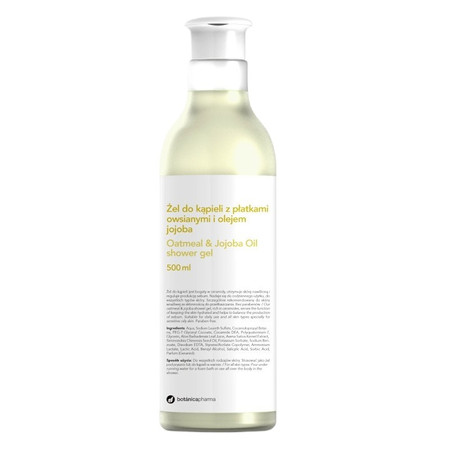 Oatmeal & Jajoba Oil Shower Gel żel do kąpieli z płatkami owsianymi i olejem jojoba 500ml