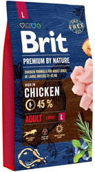 BRIT Premium by Nature Adult Large 8kg