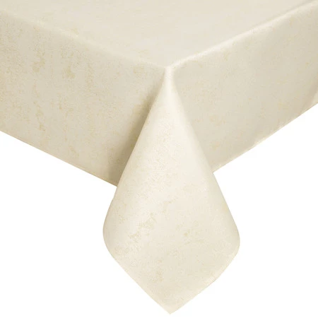 OBRUS SPARKLE 140 X 220 CM KREMOWY