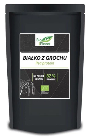 BIAŁKO Z GROCHU W PROSZKU BIO 500 g - BIO PLANET