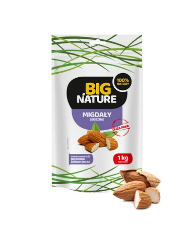 Big Nature Migdały suszone 1 kg