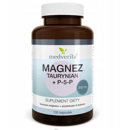 Medverita Magnez Taurynian + P-5- P 50 K