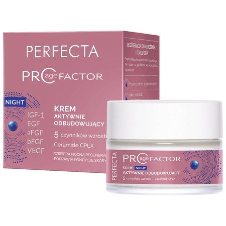 Pro Age Factor krem aktywnie odbudowujący na noc 50ml