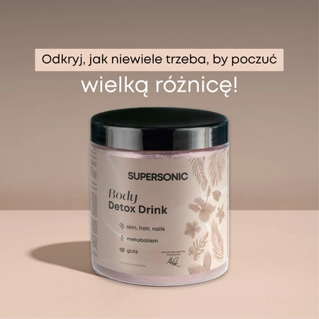 SUPERSONIC Body Detox Drink 336g (28 porcji)