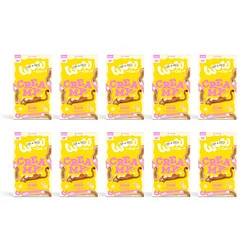Zestaw 10x WOW CAT Creamy Snack Huhn - kremowa przekąska z kurczakiem (5x15g)