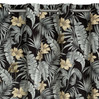 ZASŁONA GOTOWA LOREN 140 X 250 CM CZARNY