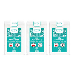 Zestaw: 3x Bio Planet − Sól kłodawska drobno mielona − 600 g