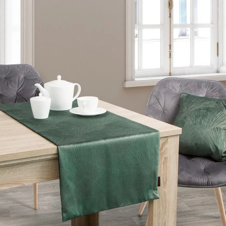 OBRUS GOJA 40 X 140 CM ZIELONY