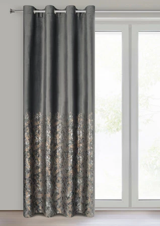 ZASŁONA GOTOWA TORI 140 X 250 CM GRAFITOWY