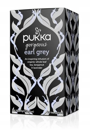 Pukka — Gorgeous Earl Grey — 20 torebek x 2 g