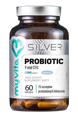  Myvita Silver Probiotic 9 Mld Cfu  60 K odpornść