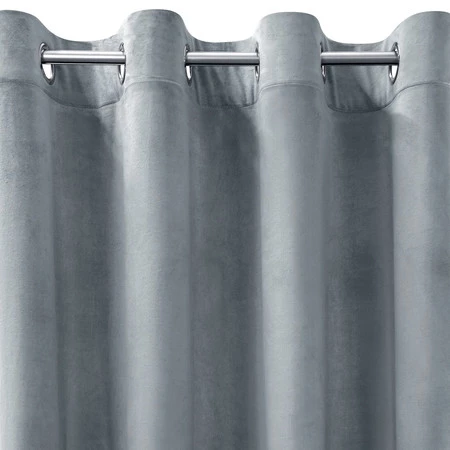 ZASŁONA GOTOWA MELANIE 140 X 250 CM SZARY