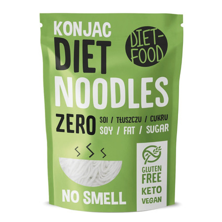 DIET-FOOD Makaron Shirataki Konjac Noodle buzglutenowy 200 g