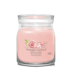 Średnia świeca zapachowa Fresh Cut Roses 368g