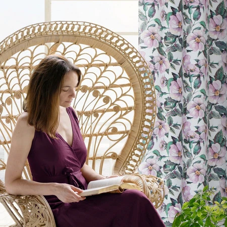 ZASŁONA GOTOWA SIMONA 140 X 250 CM BIAŁY