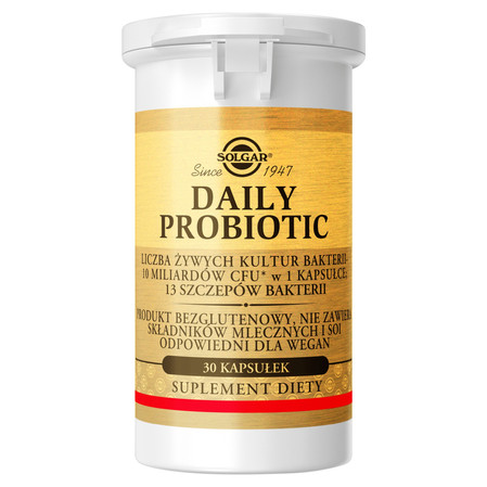 Solgar Daily Probiotyki 30 kaps.