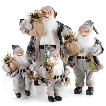 MIKOŁAJ 27 X 12 X 40 CM POPIELATY