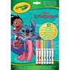 Crayola Kolorowanka dla dzieci z łamigłówkami i flamastrami Lilo i Stitch 3+