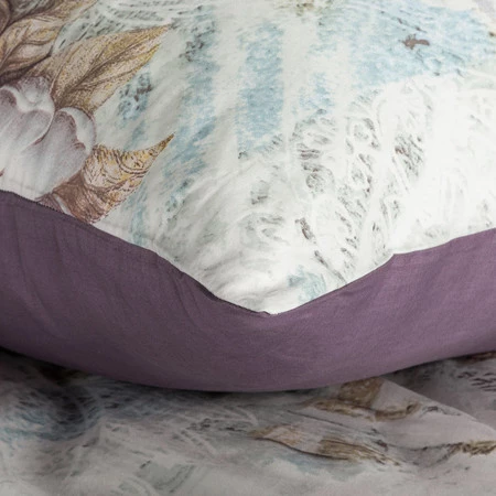 Komplet pościeli satynowej Spring 26, 160 x 200 cm, Jasnokremowy