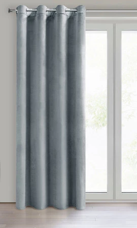 Zasłona ZAS/MELANIE/SRE 140X260 PRZELOTKI