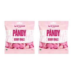 Zestaw: 2x Big Nature Żelki Pandy Berry Ovals 50g