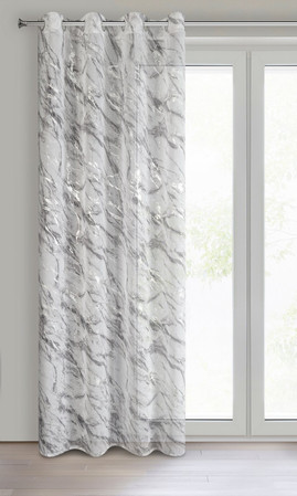 ZASŁONA GOTOWA ALIVIA 140 X 270 CM BIAŁY