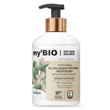 My'BIO Żel do higieny intymnej regenerujący 250 ml