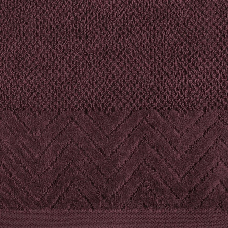 RĘCZNIK LOREN (10) 50 X 90 CM BORDOWY