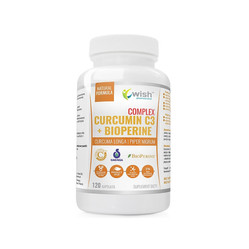 Wish Kurkumina C3 + BIOPERINE 120 kaps.