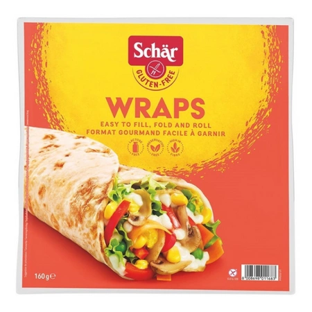 Schar - Wraps, tortilla bezglutenowa - 160 g
