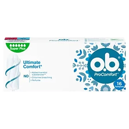 O.B. – ProComfort Super Plus, Tampony higieniczne – 16 szt.