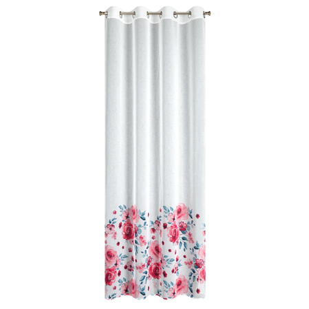 ZASŁONA GOTOWA CARLA 140 X 250 CM BIAŁY