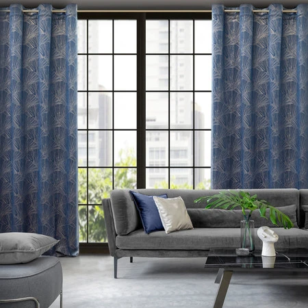 ZASŁONA GOTOWA GOJA 140 X 250 CM GRANATOWY