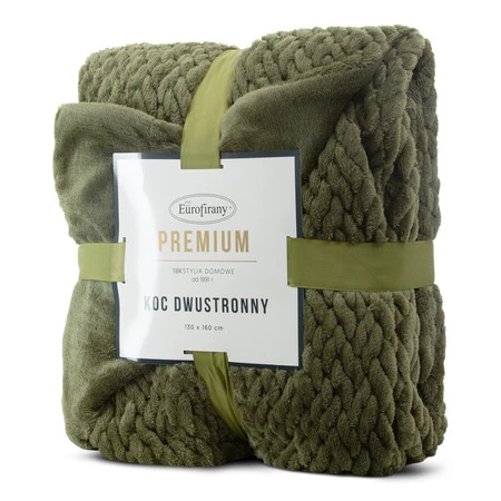 KOC KAYLA 130 X 160 CM CIEMNOZIELONY