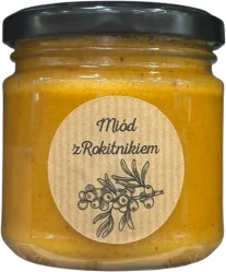 Miody Dworskie Miód z rokitnikiem 250g