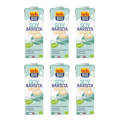 Zestaw 6x Napój sojowy Barista BIO 1 l Bezglutenowy