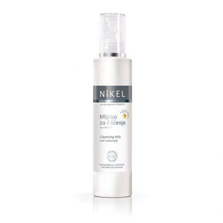Nikel, Mleczko do demakijażu z kwiatem immortelle, 200 ml